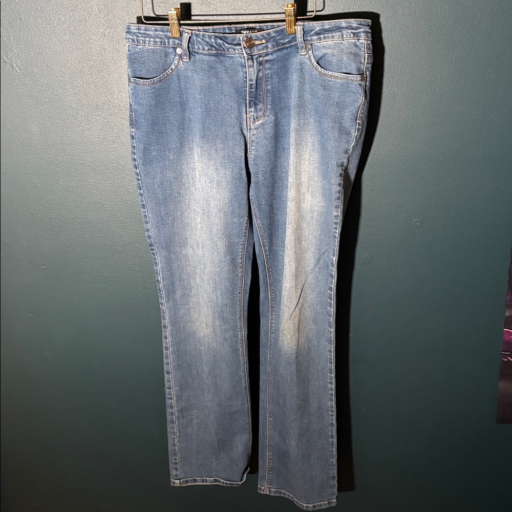 BUFFALO DAVID BITTON Women’s Boulevard mid-rise straight Leg Jean Size 12x32
